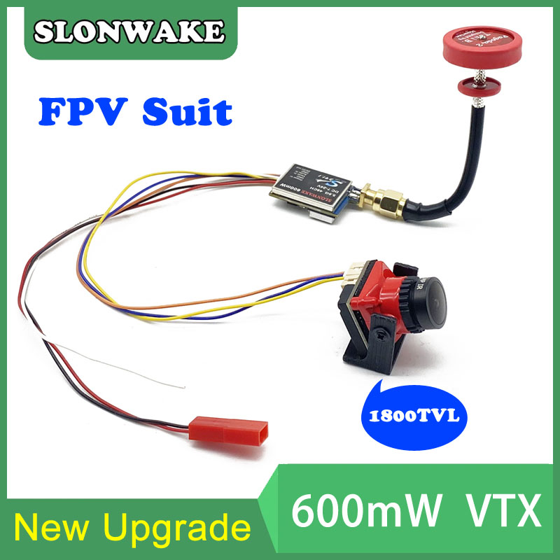 Drone Racing Transmitter - พร้อมใช้งาน 5.8G 48CH 600mW เครื่องส่งสัญญาณวิดีโอและ Cmos