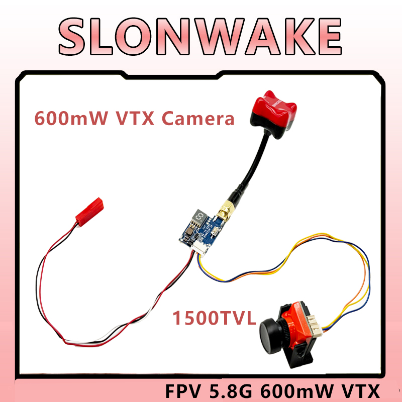 Drone Racing Transmitter - SLONWAKE 5.8G TS5823 PRO เครื่องส่งสัญญาณอนาล็อกขนาดเล็ก VTX