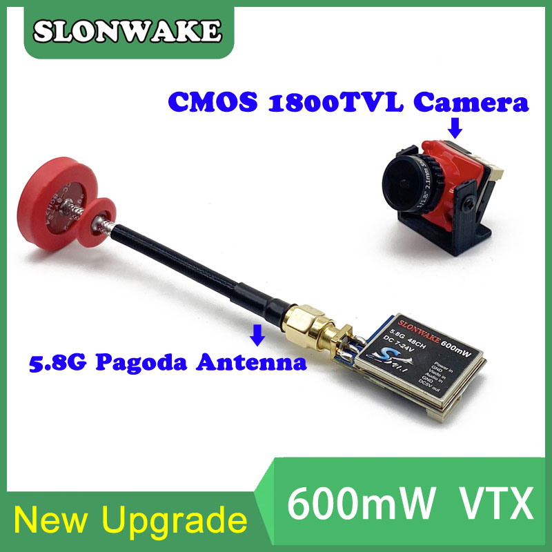 พร้อมใช้งาน 5.8G 48CH 600mW เค - Drone Racing Transmitter บทวิจารณ์และราคา