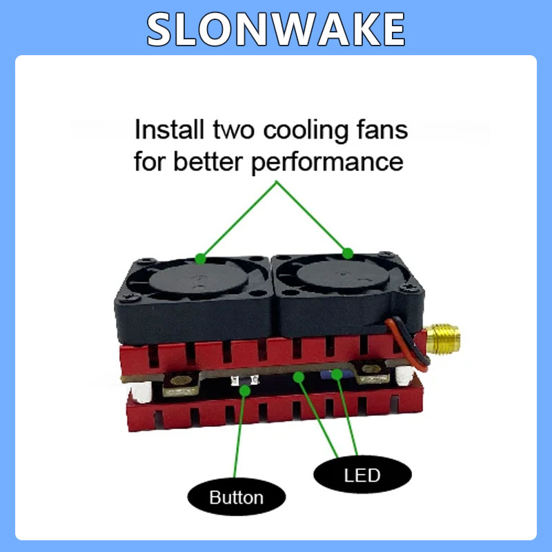 SLONWAKE 5.8G 48CH 4.2W VTX ปร - Drone Racing Transmitter บทวิจารณ์และราคา