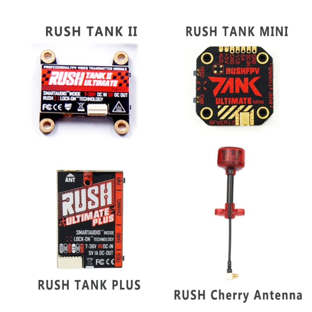 RUSH TANK Ultimate II/Mini/PLU - Drone Racing Antenna บทวิจารณ์และราคา
